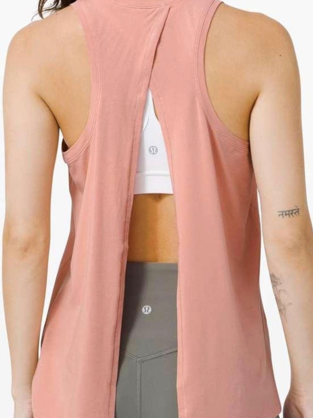 Lululemon Open Back Tie Tank Top M